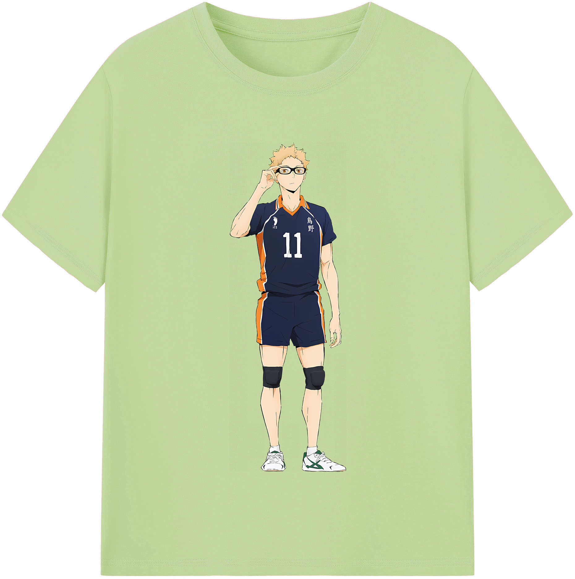 （画像用） ハイキュー!! Haikyu!! 綿100％半袖Tシャツ（フロントプリント）